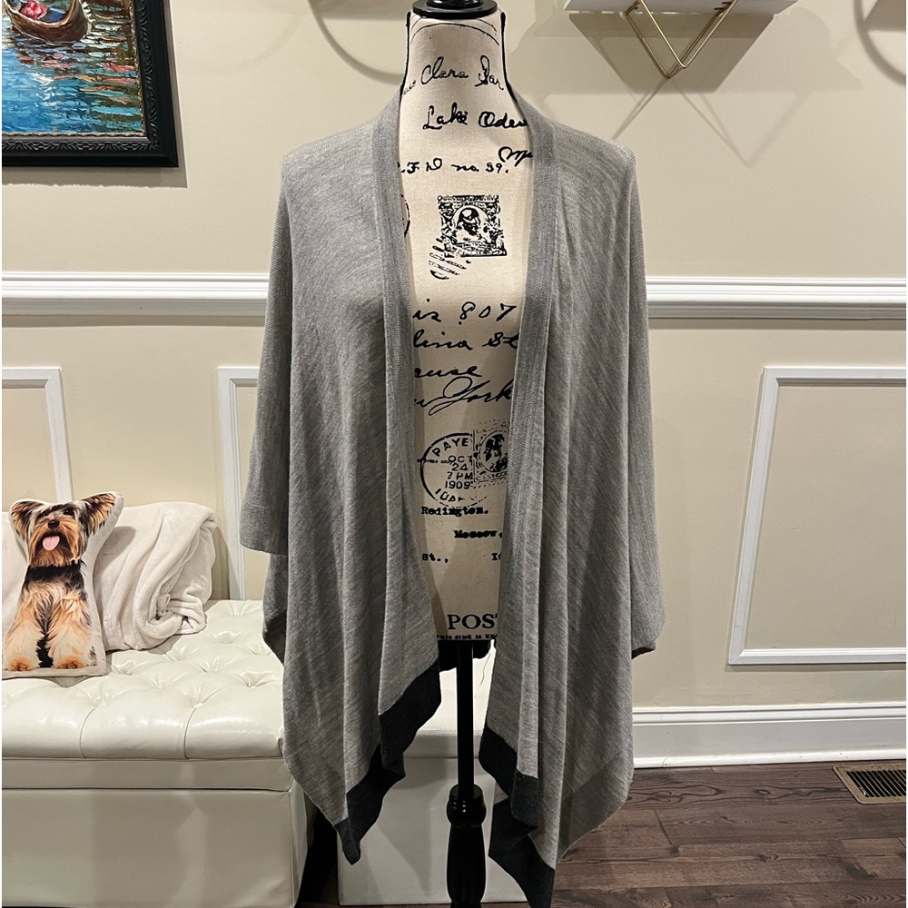 Grey poncho by Collection Fifty Nine